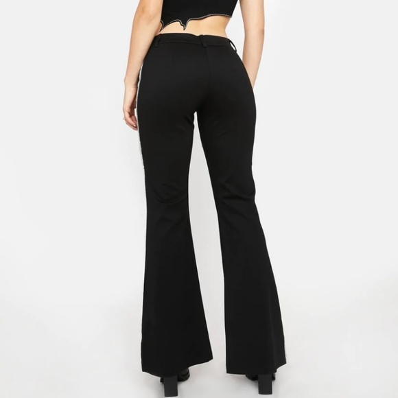 Rhinestone flare pants - Picture 4 of 4